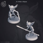Goblins With Weapons 3D-printed model